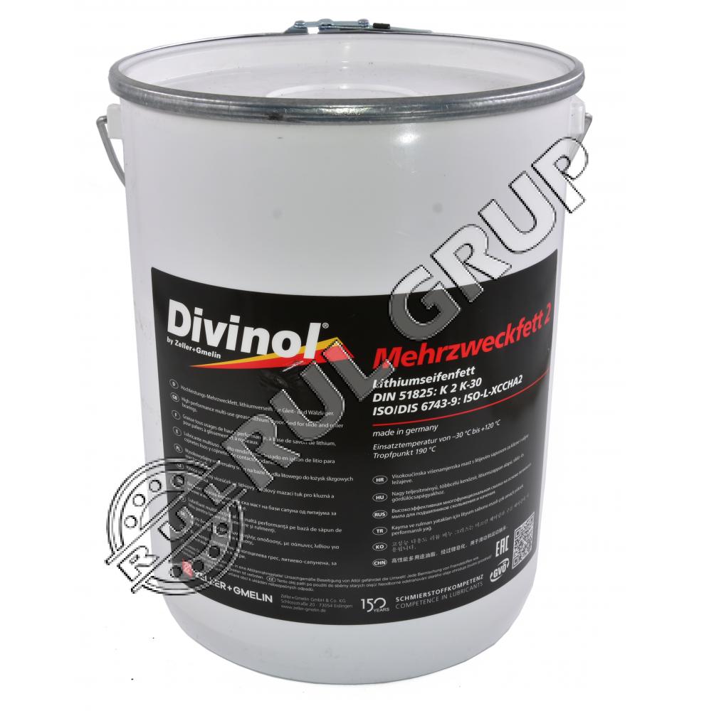 VASELINA EP2 MEHRZWECKFETT 2 5KG DIVINOL 